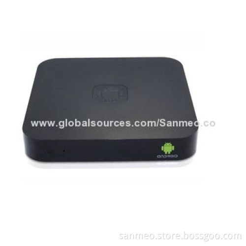 Android 4.0 Dual-core TV Box, 512-1GB RAM/4-32GB ROM/Wi-Fi/HDMI + OTG + TF Supports Virtual Keyboard